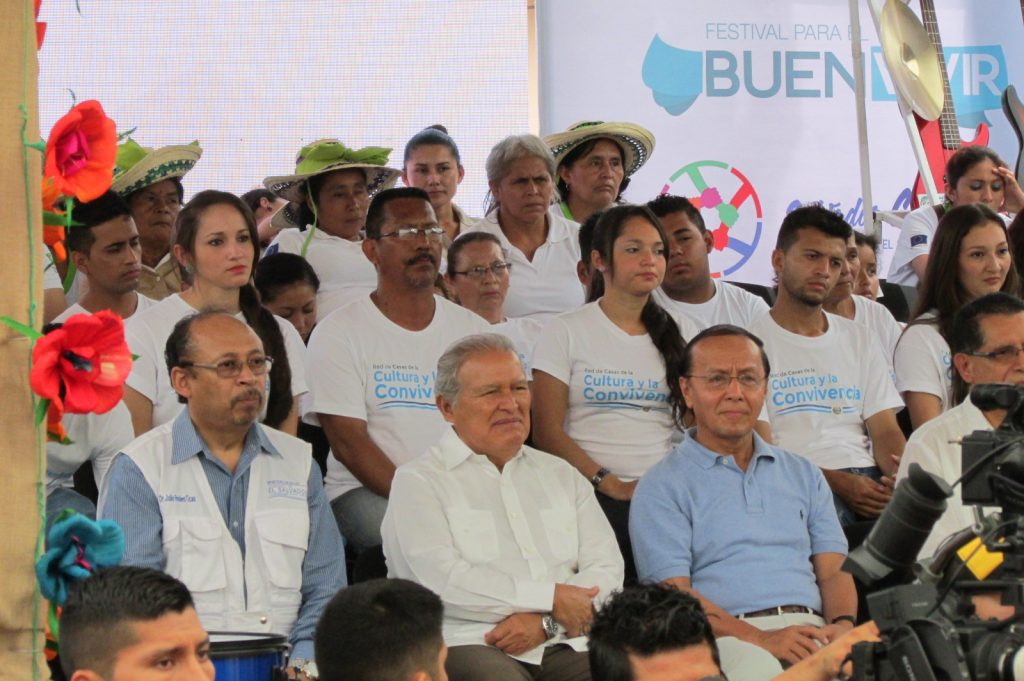 El programa Gobernado con la Gente y el Festival del Buen Vivir se llevó a cabo en el municipio de Zaragoza, La Libertad.