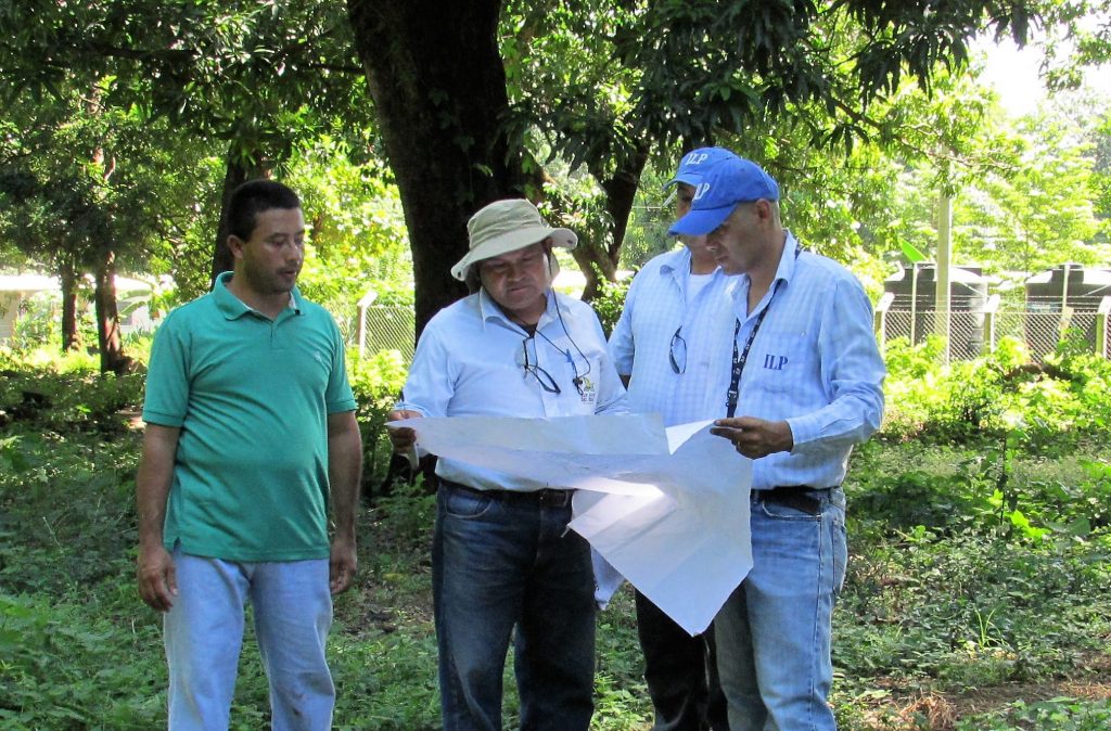 Verificación de la medición de lotes y actualización de censo de la comunidad Los Naranjos, en el municipio de Jiquilisco, departamento de Usulután.